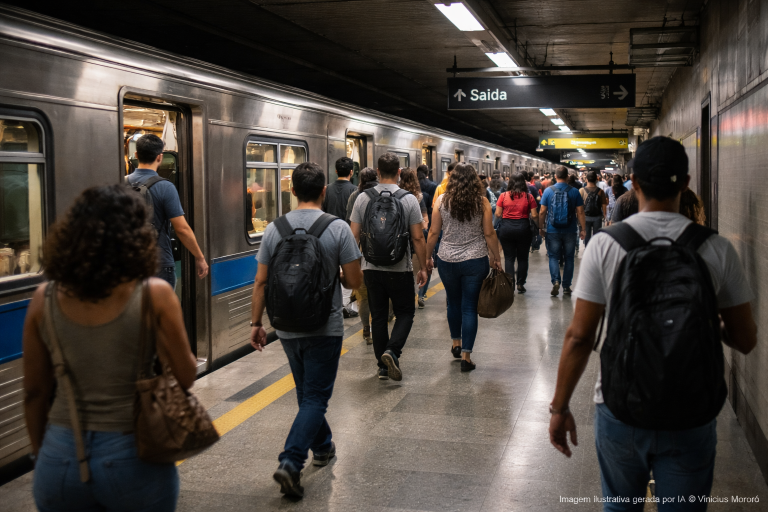 Metrô de São Paulo terá operação 24 horas durante o feriado de Páscoa